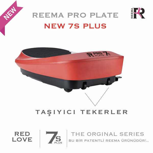 Pro 7s Plus Plate Red Love - Görsel 2