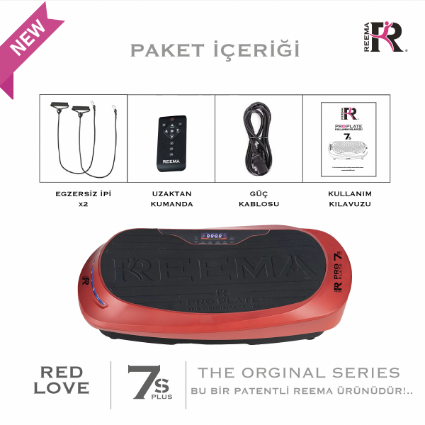 Pro 7s Plus Plate Red Love - Görsel 3